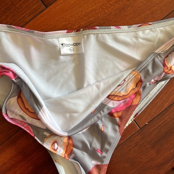 CowCow Womens Lined Up Tankini Top with Panty Swimwear Set 3XL - Picture 10 of 11